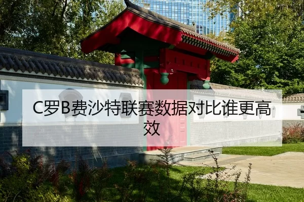 C罗B费沙特联赛数据对比谁更高效